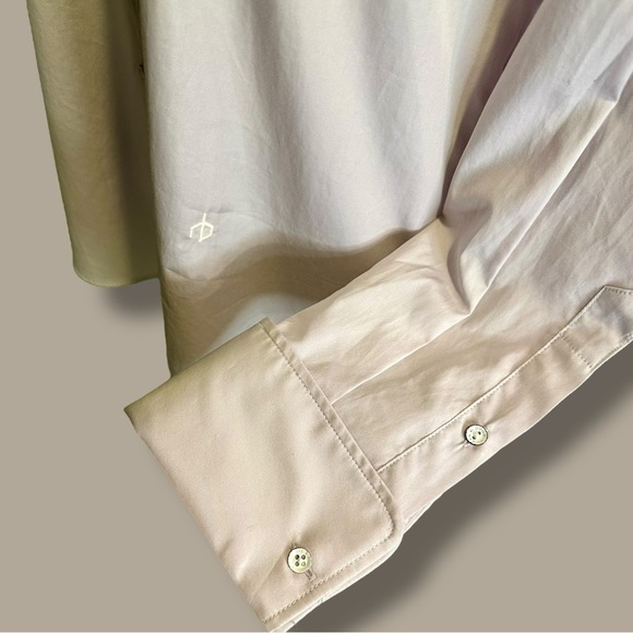 NWT Rag & Bone ‘Diana’ Cotton-Poplin Button-Down Shirt in “Lavender” Size Small - Picture 15 of 16
